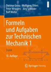 book Formeln und Aufgaben zur Technischen Mechanik 1: Statik