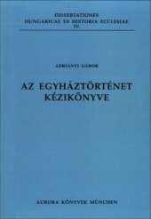 book Az egyháztörténet kézikönyve