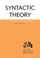 book Syntactic Theory: A Formal Introduction