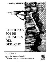 book Lecciones sobre filosofía del derecho. Berlin 1818/1819