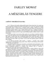 book A mészárlás tengere