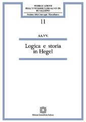 book Logica e storia in Hegel