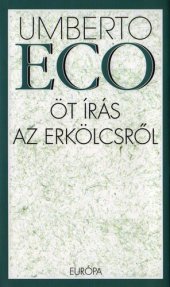 book Öt írás az erkölcsről