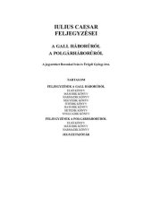 book Iulius Caesar feljegyzései a gall háborúról, a polgárháborúról