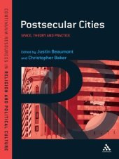 book Postsecular Cities: Space, Theory and Practice