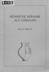 book Römische Keramik aus Gerulata