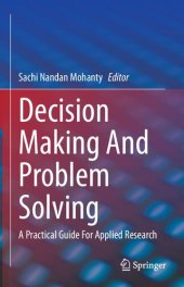 book Decision Making And Problem Solving: A Practical Guide For Applied Research