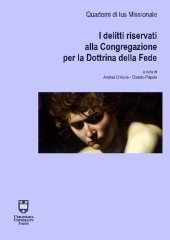 book I delitti riservati alla Congregazione per la dottrina della fede