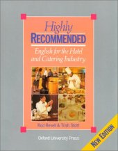 book Highly Recommended: English for the Hotel and Catering Industry