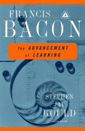 book The Advancement of Learning (Modern Library Science)