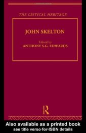 book John Skelton: The Critical Heritage