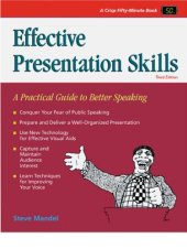 book Effective Presentation Skills : A Practical Guide for Better Speaking