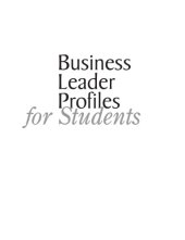 book Business Leader Profiles for Students