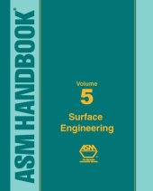 book ASM Handbook: Volume 5: Surface Engineering (Asm Handbook) (Asm Handbook)