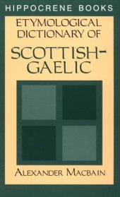 book Etymological Dictionary of Scottish-Gaelic