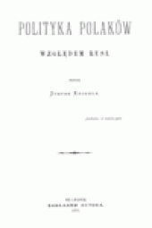 book Polityka Polaków względem Rusi
