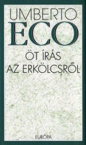 book Öt írás az erkölcsről