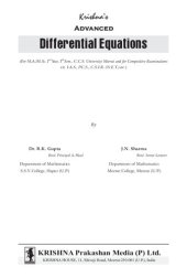 book Advanced Differential Equations