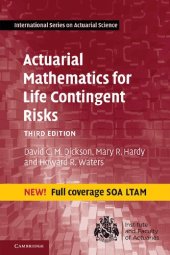 book Actuarial Mathematics for Life Contingent Risks (International Series on Actuarial Science)