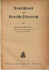 book Deutschland und Deutsch-Österreich