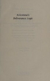 book Avicenna's Deliverance: Logic