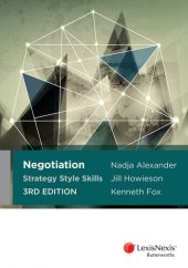 book Negotiation: Strategy Style Skills