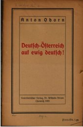 book Deutsch-Österreich auf ewig deutsch?