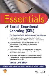 book Essentials of Social Emotional Learning (SEL): The Complete Guide for Schools and Practitioners