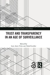 book Trust And Transparency In An Age Of Surveillance