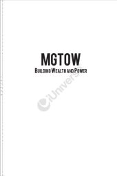 book Mgtow Building Wealth and Power: For Single Men Only