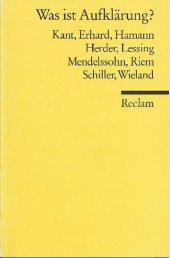 book Was ist Aufklärung? Thesen und Definitionen