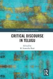 book Critical Discourse in Telugu