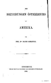 book Die Beziehungen Österreichs zu Amerika