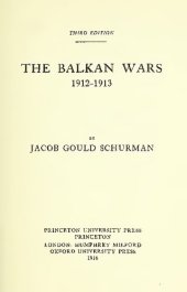 book The Balkan Wars 1912-1913