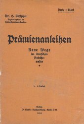 book Prämienanleihen: Neue Wege im deutsche Anleihewesen