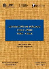 book Generación de diálogo : Chile-Perú, Perú-Chile.