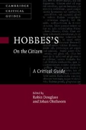 book Hobbes's On the Citizen: A Critical Guide