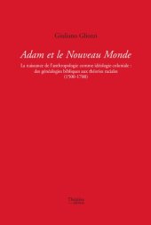 book Adam et le Nouveau Monde