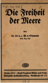 book Die Freiheit der Meere