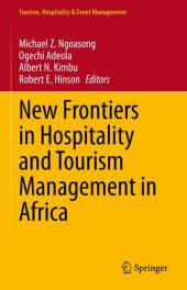 book New Frontiers in Hospitality and Tourism Management in Africa