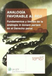 book Analogía favorable al reo: fundamentos y límites de la analogía in bonam partem en el derecho penal (La Ley, temas) (Spanish Edition)