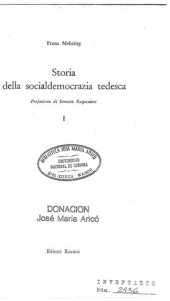 book Storia della socialdemocrazia tedesca