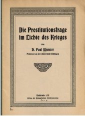 book Die Prostitutionsfrage im Lichte des Krieges