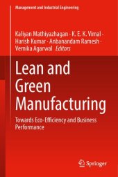 book Lean and Green Manufacturing: Towards Eco-Efficiency and Business Performance