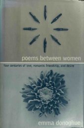 book Poems Between Women: Four Centuries of Love, Romantic Friendship, and Desire