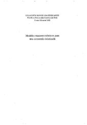 book Modelos macroeconómicos para una economía dolarizada