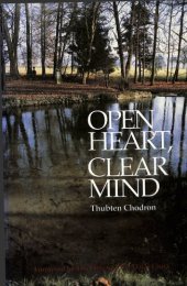 book Open Heart, Clear Mind: An Introduction to the Buddha's Teachings