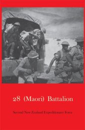 book 28(Maori) Battalion, Second New Zealand Expeditionary Force