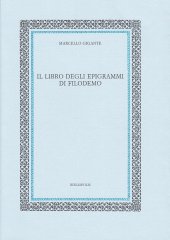 book Il libro degli epigrammi di Filodemo