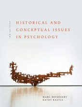 book HISTORICAL AND CONCEPTUAL ISSUES IN PSYCHOLOGY.